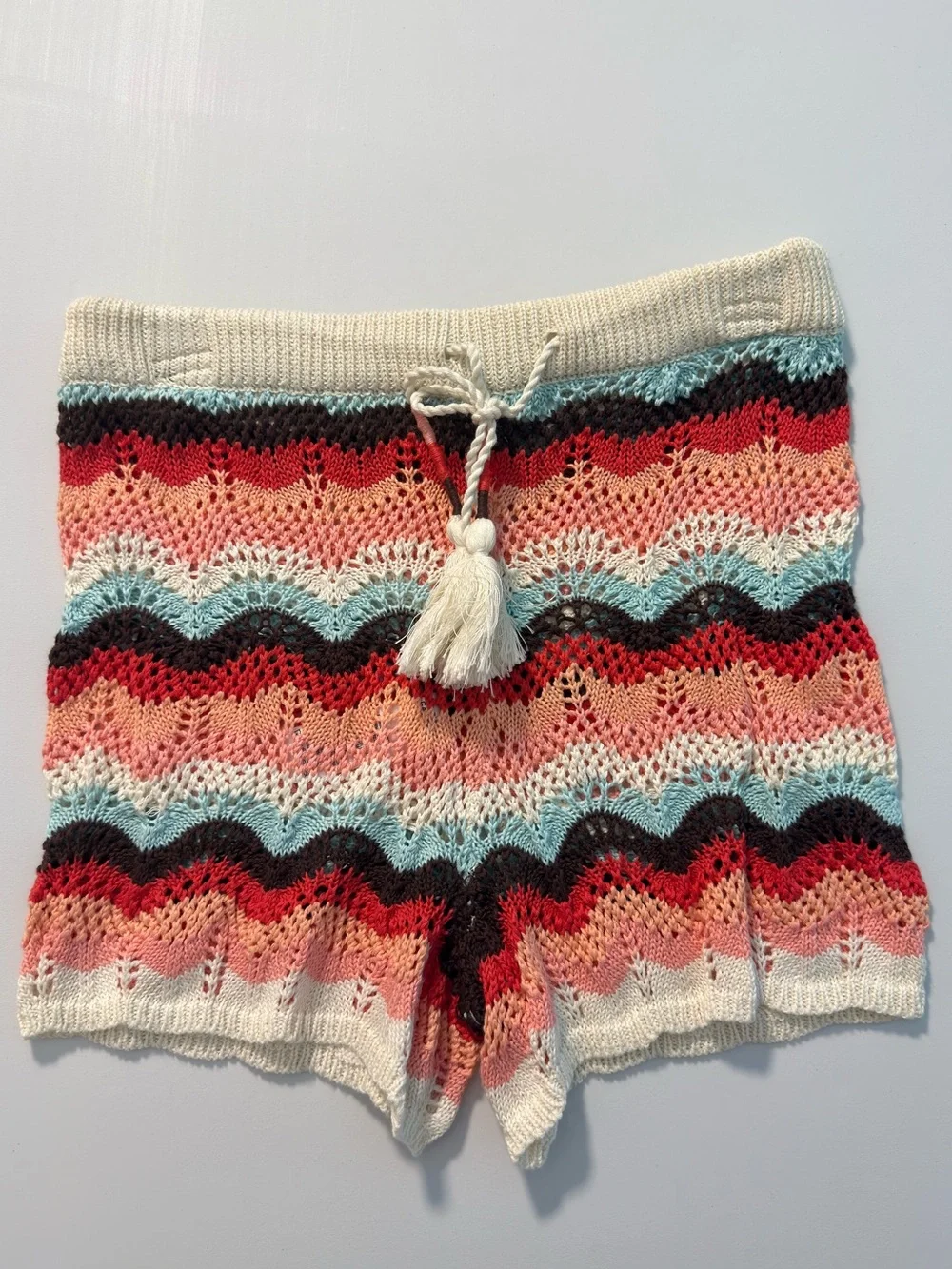 Spiritual Gangster Ashby Crochet Shorts Small NWOT